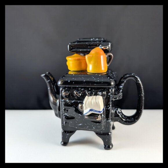 *Bundle For Buyer Vtg. Cardew Design "50's Stove" One Cup Teapot - Picture 1 of 7